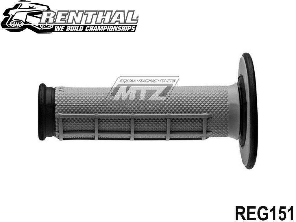 Obrázek produktu Rukojeti Renthal G151 Dual Diamond-Waffle (černo-šedé) REG151