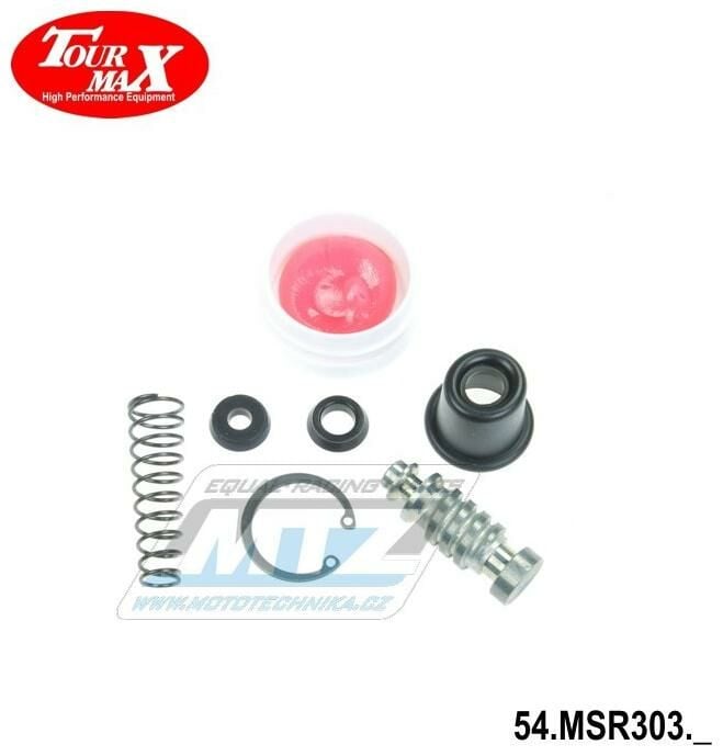 Obrázek produktu Sada brzdové pumpy MSR303 zadní - Suzuki C1500 + DR125SM + DR350 + DR800S + DRZ400 + GS500 + GSF1200 + GSF1200S + GSF400 + GSF600 + GSX600 + GSX750 + GSX1100 + GSX1200 + GSX1300 + GSX1400 + RF600 + RF 54.MSR303