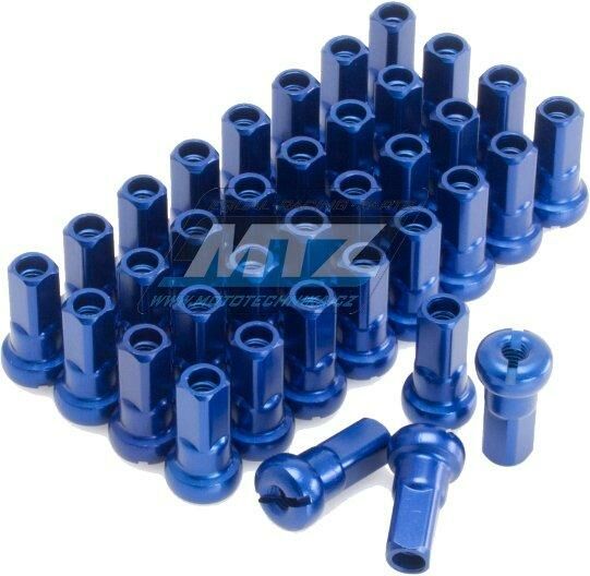 Obrázek produktu Sada niplů Z-WHEEL - typ P3 (36ks) - ZETA W31-P3362 - modré ZW31P3362
