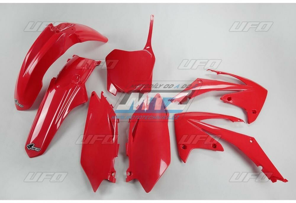 Obrázek produktu Sada plastů Honda CRF450R / 09-10 + CRF250R / 10 - barva červená
