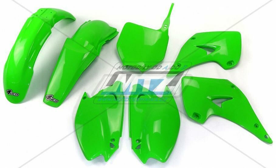 Obrázek produktu Sada plastů Kawasaki KX125+KX250 / 03-08 - barva zelená