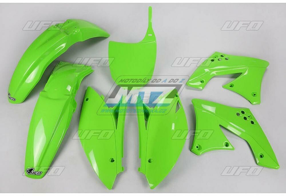 Obrázek produktu Sada plastů Kawasaki KXF250 / 09+12 - barva zelená