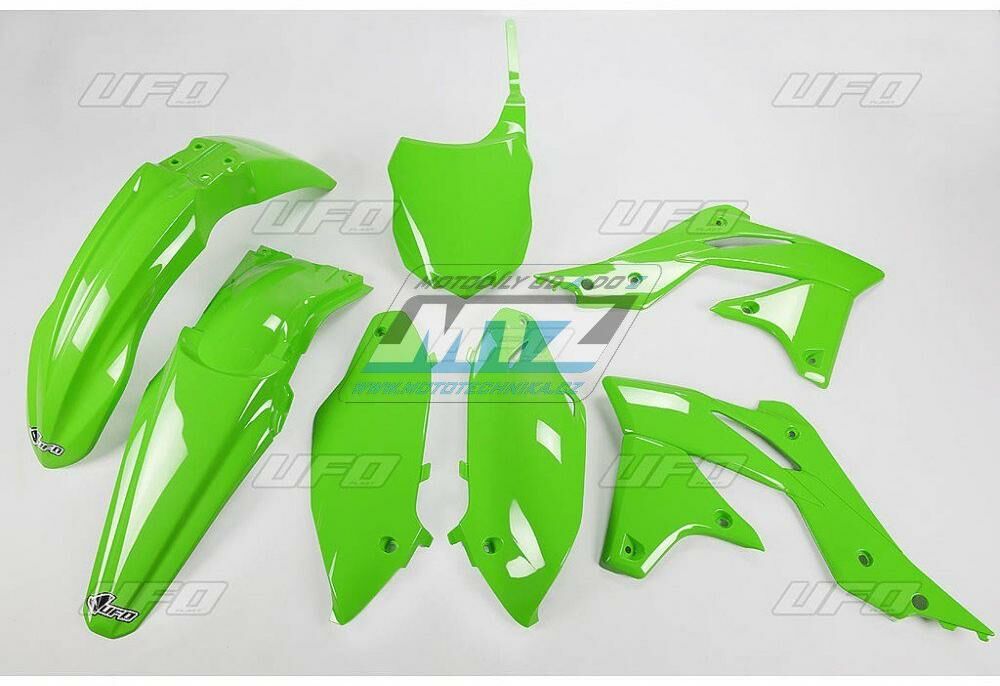 Obrázek produktu Sada plastů Kawasaki KXF250 / 13 - barva zelená