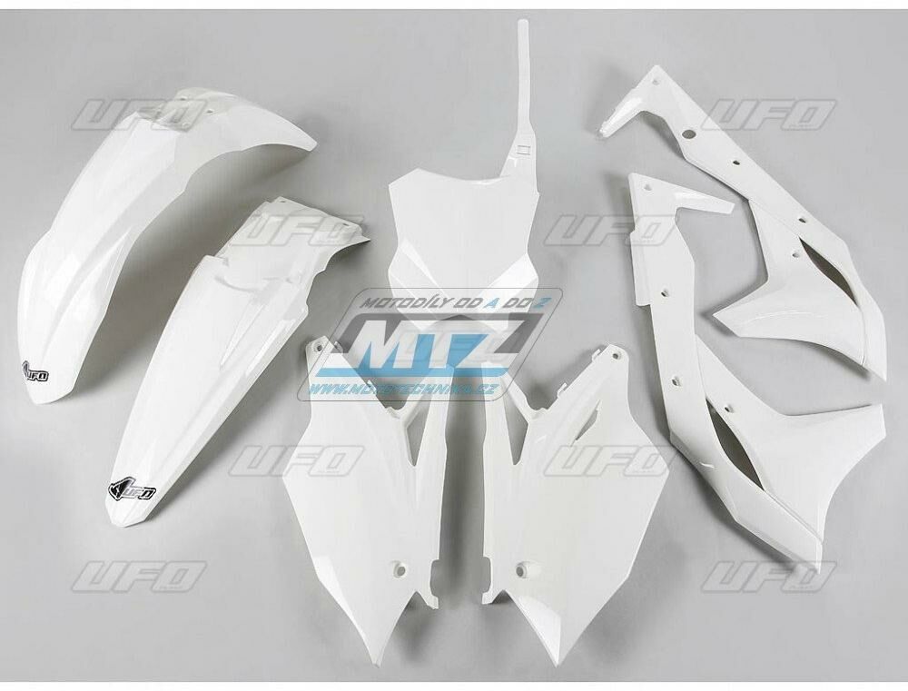 Obrázek produktu Sada plastů Kawasaki KXF250 / 17 - barva bílá