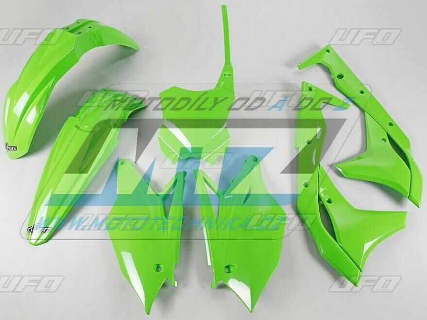 Obrázek produktu Sada plastů Kawasaki KXF250 / 18-20 - barva zelená