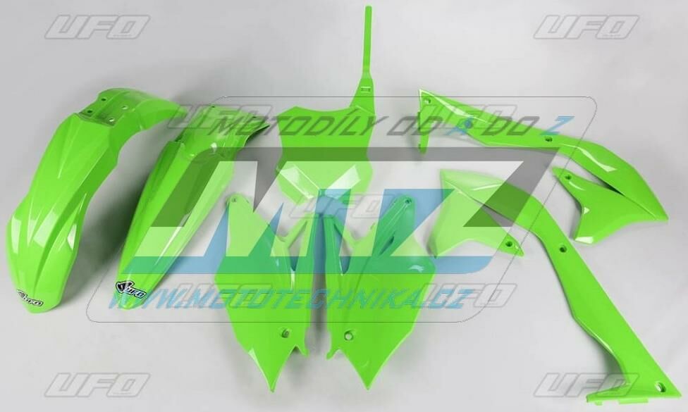 Obrázek produktu Sada plastů Kawasaki KXF450 / 18 - barva zelená UFKAKIT226-08