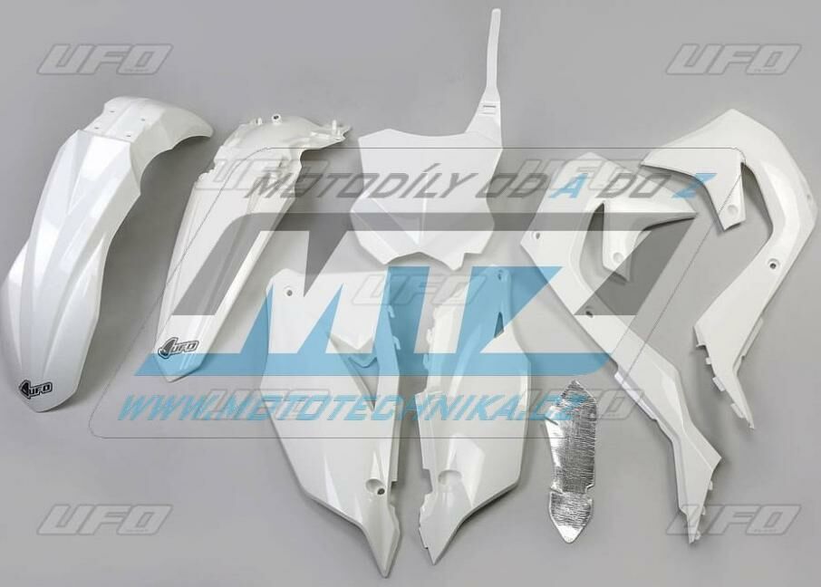 Obrázek produktu Sada plastů Kawasaki KXF450 / 19-23 + KXF250 / 21-23 - barva bílá