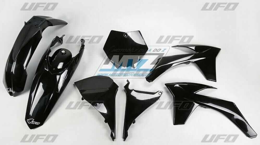 Obrázek produktu Sada plastů KTM 125SX+150SX+250SX + 250SXF+350SXF+450SXF / 11 - barva černá UFKTKIT509-02