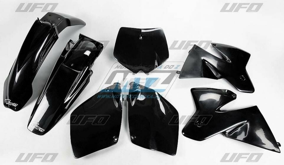 Obrázek produktu Sada plastů KTM 125SX+250SX + 400SX+450SX+520SX / 99-00 - barva černá UFKTKIT500-02