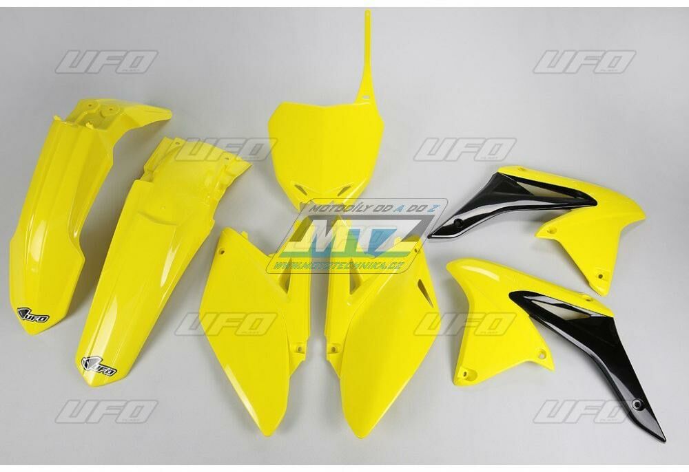 Obrázek produktu Sada plastů Suzuki RMZ250 / 10 - barva žlutá