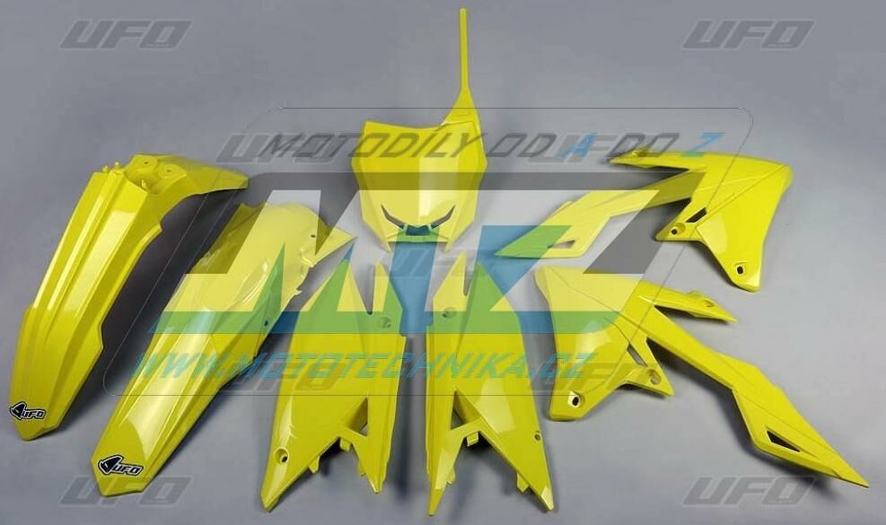 Obrázek produktu Sada plastů Suzuki RMZ450 / 18-22 + RMZ250 / 19-22 - barva žlutá