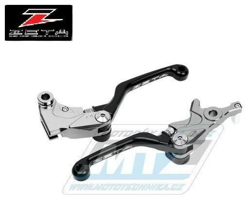 Obrázek produktu Sada výklopných páček ZETA PIVOT - ZETA ZE44-5011 - Honda CRF250L + CRF250M+CRF250Rally + CRF300L + CRF300 Rally - černé ZE445011
