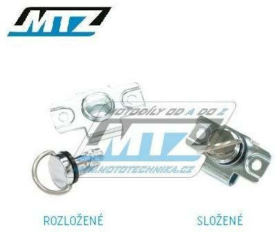 Obrázek produktu Šroub / Bajonet rychloupínací "Quick Fastener" - délka 14mm 84-24301