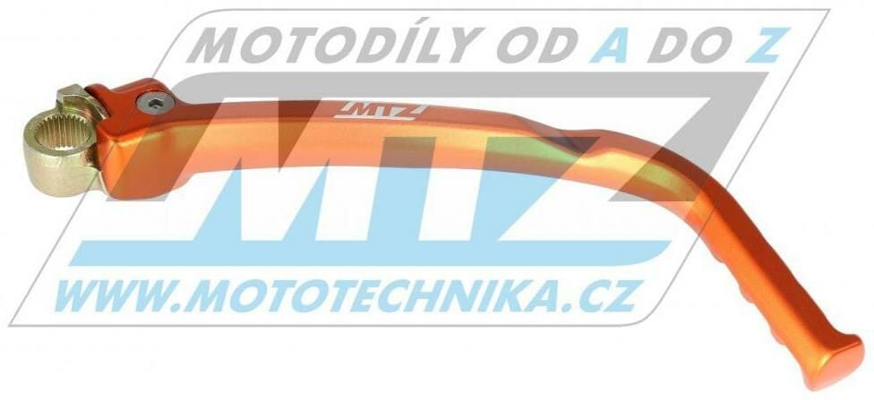 Obrázek produktu Startovací páka KTM 250SX / 17-22 + Husqvarna TC250 / 17-22 - oranžová (83k-807-07-mensi)