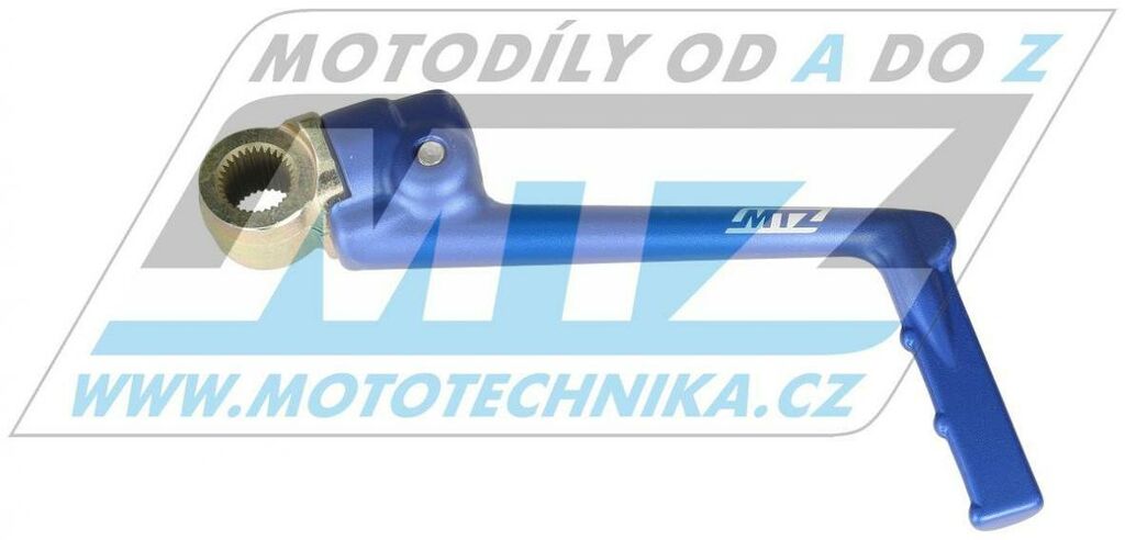 Obrázek produktu Startovací páka Yamaha YZ85 / 02-22 + YZ65 / 18-22 - modrá (83k-707-03-mensi)