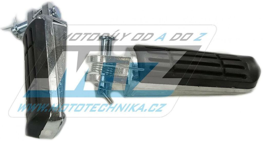 Obrázek produktu Stupačky pro silniční motocykly (pár) s čepy - Yamaha YZF-R1+YZF-R6+YZF1000+YZF600+TDM900+XJ6 Diversion+FZ6 Fazer+MT-03+FJR1300+BT1100 Bulldog+XVS950+XV1700 Roadstar+MXT850 Nikken NI9720030-CEP