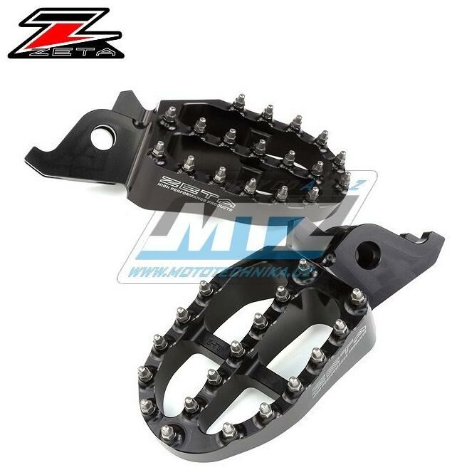 Obrázek produktu Stupačky ZETA Racing Alu - ZETA ZE93-1020 - Honda CR125+CR250 / 02-07 + CRF150R / 07-23 + CRF250R+CRF450R / 02-23 + CRF250RX+CRF450RX+CRF250X+CRF450X + CRF250L+CRF300L + CRF250Rally + CRF450L ZE931020