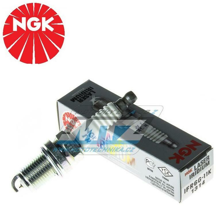 Obrázek produktu Svíčka motocyklová zapalovací NGK - IFR6G-11K NGKIFR6G11K