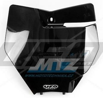 Obrázek produktu Tabulka přední KTM 125SX+150SX / 16-18 + 250SX / 17-18 + 250SXF+350SXF+450SXF / 16-18 - barva černá UF4063-02