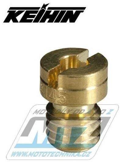 Obrázek produktu Tryska Keihin hlavní - rozměr 98 (M5 / karburátor Keihin 99101-393) 45.393098