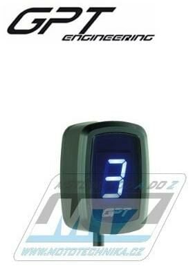 Obrázek produktu Ukazatel zařazené rychlosti digitální GPT EVO1 (modrý) GPEVO1B