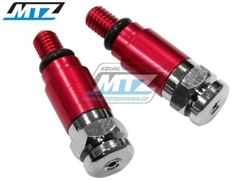 Obrázek produktu Ventilky odvzdušňovací WHITE POWER / MARZOCCHI / SACHS (závit M4) - červené 84-12904