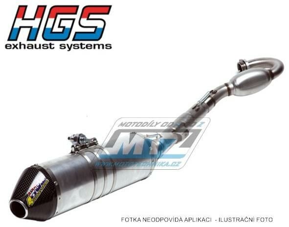 Obrázek produktu Výfuk kompletní (výfukový systém) HGS - Honda CRF250R / 04-05 (vyfuk-4takt) HGS-HON.015