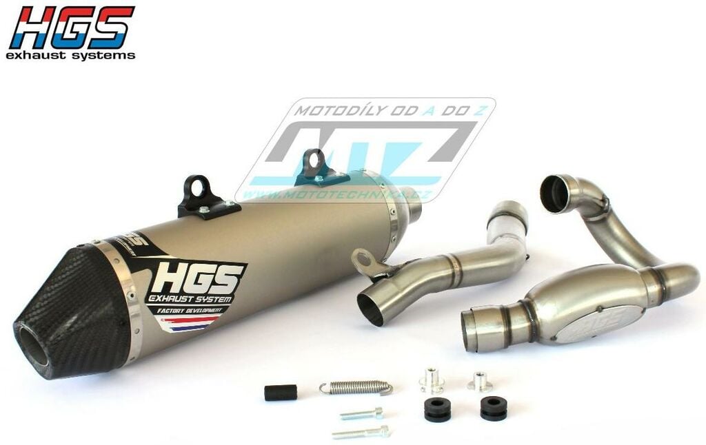 Obrázek produktu Výfuk kompletní (výfukový systém) HGS - Husqvarna FC450 / 19-22 (vyfuk-ktm450sxf-16-1) HGS-HVA.047