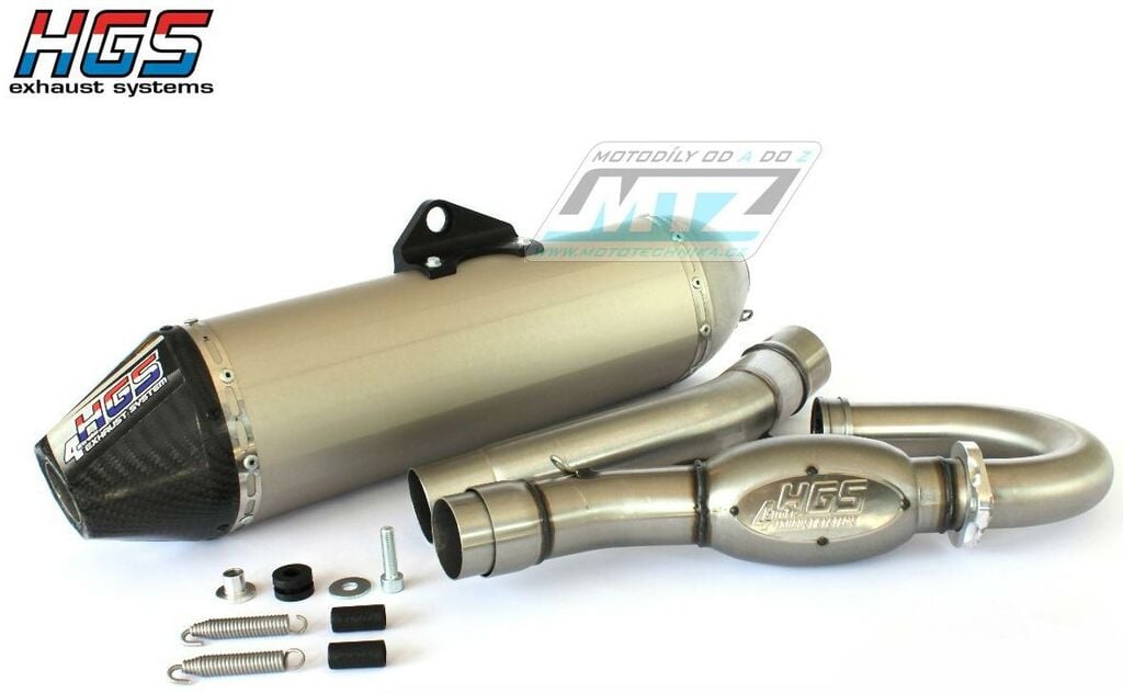 Obrázek produktu Výfuk kompletní (výfukový systém) HGS - Kawasaki KXF450 / 18 (hgs-exhaust-kxf450-2016-2) HGS-KAW.027