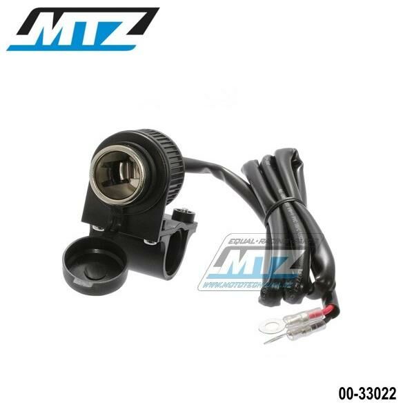 Obrázek produktu Zásuvka 12V/15A (s držákem na řidítka nebo do přístrojové desky ) 00-33022