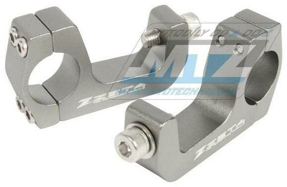 Obrázek produktu Adaptér/držák pro montáž krytů rukou (bástrů) Zeta U-Clamp Kit - ZETA ZE71-1718 - pro řídítka 22mm ZE711718