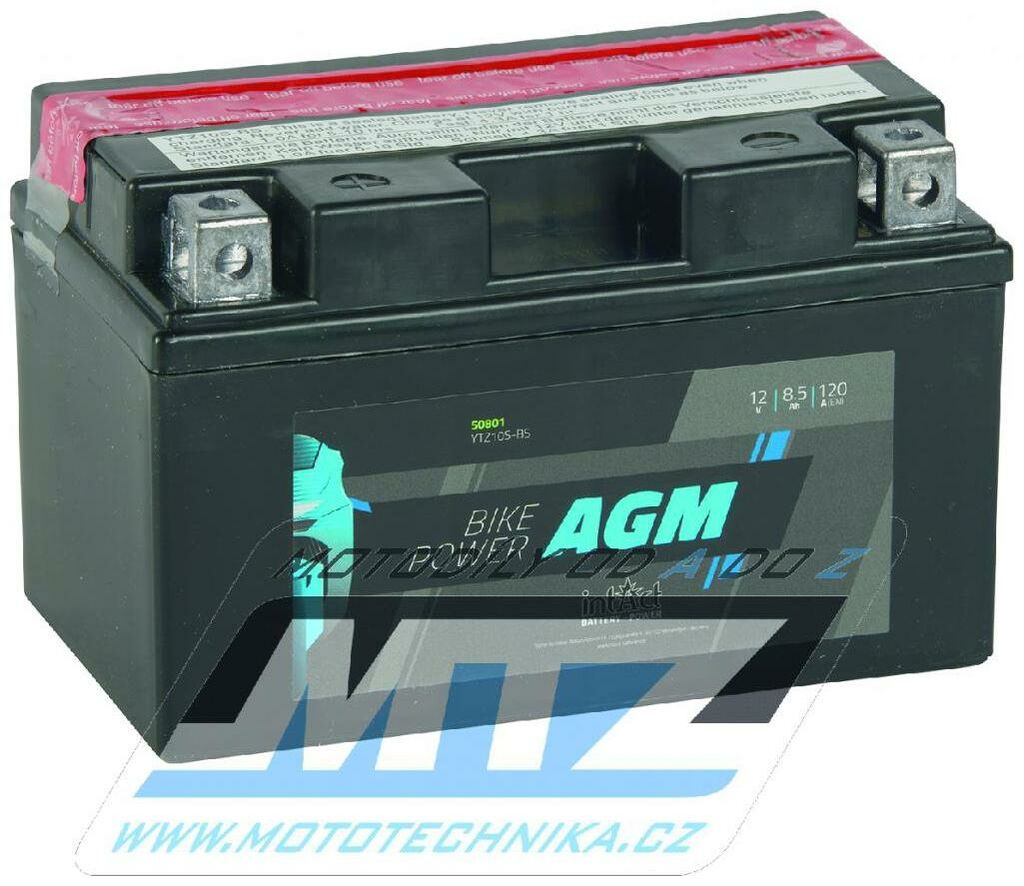 Obrázek produktu Baterie (akumulátor motocyklový) YTZ10S-BS (12V-8,5Ah) B-YTZ10SBS