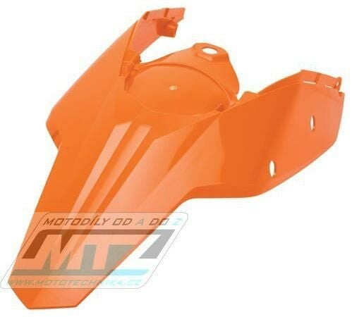 Obrázek produktu Blatník zadní KTM 50SX / 09-15 - barva oranžová UFKT50BZ02-07