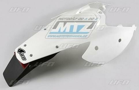 Obrázek produktu Blatník zadní s bočnicemi včetně světla KTM 125+200+250+300EXC / 04-07 + 250+400+450+525EXC-Racing / 04-07 - barva bílá