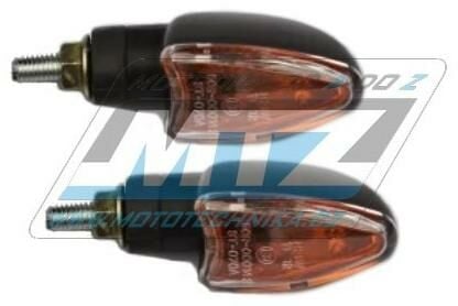 Obrázek produktu Blinkry Mini (tvar šipka/slza) - barva černá s čirým krycím sklem 84-MIR7011-01