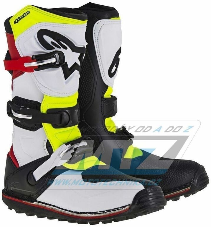 Obrázek produktu Boty Alpinestars Tech-T Trial bílo-žluto-červené AS2004017-2351