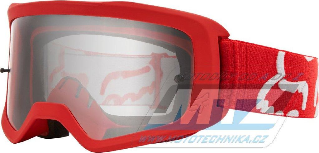 Obrázek produktu Brýle FOX MAIN II Race Goggle MX20 - červené (fx24001-003) FX24001-003