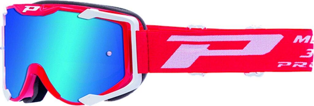 Obrázek produktu Brýle Progrip 3400ROFL - červené s modrým zrcadlovým sklem PG3400-ROFL