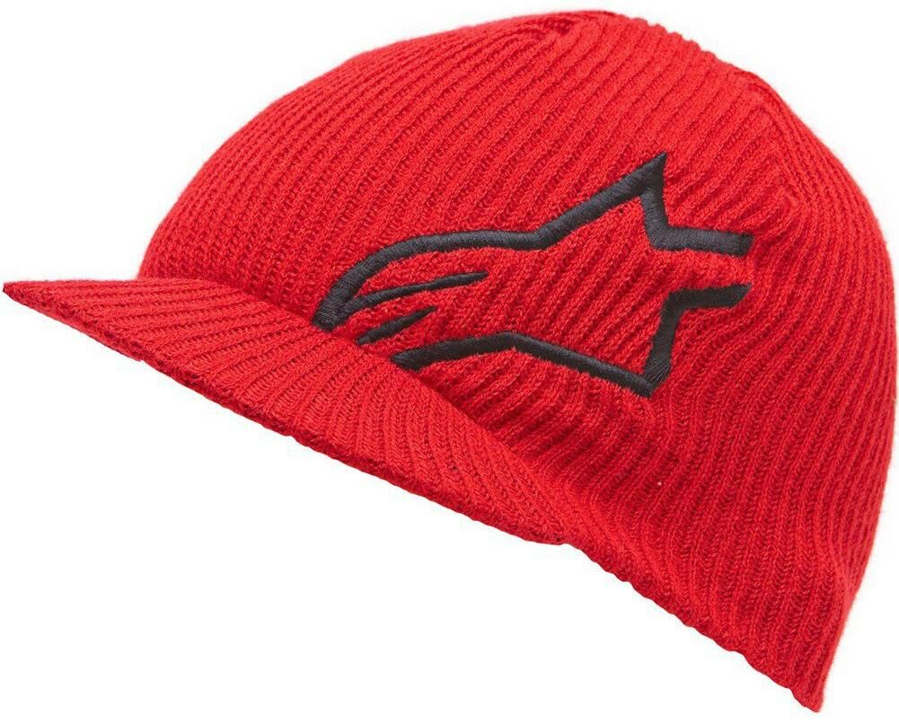 Obrázek produktu Čepice Alpinestars Beanie Corp Shift Visor - červená (8842) AS1013-8406030