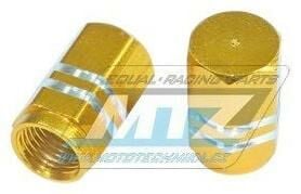 Obrázek produktu Čepičky ventilku HEXAGON - barva zlatá 85-05811