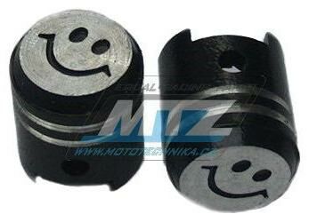 Obrázek produktu Čepičky ventilku PISTON II - barva černá 85-05402