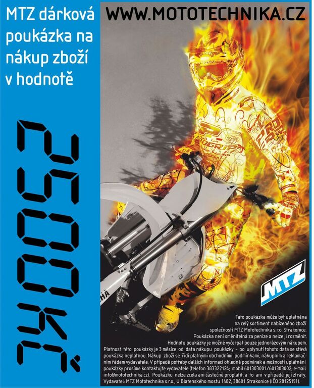 Obrázek produktu Dárková poukázka v hodnotě 2.500,- Kč POUKAZ2500