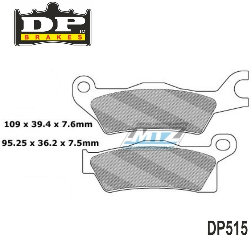 Obrázek produktu BRZDOVÉ DESTIČKY SINTRD DP515 DP515