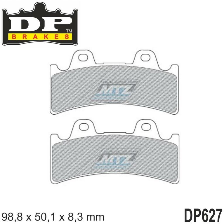 Obrázek produktu DP BRAKES BRZDY PAD 6-P J-BRAKE (DP627) DP627