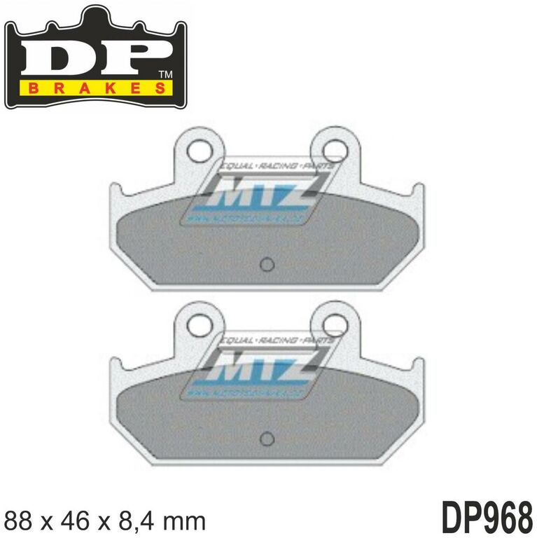 Obrázek produktu BRZDOVÁ DESTIČKA SUZ DP968