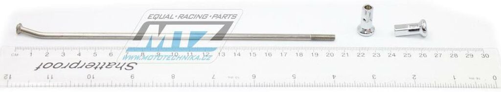 Obrázek produktu Drát/Špice nerezové do kola + Niple 19" - Kawasaki KX125+KX250 / 89-02 + KXF250 / 04-05 Š50-0011