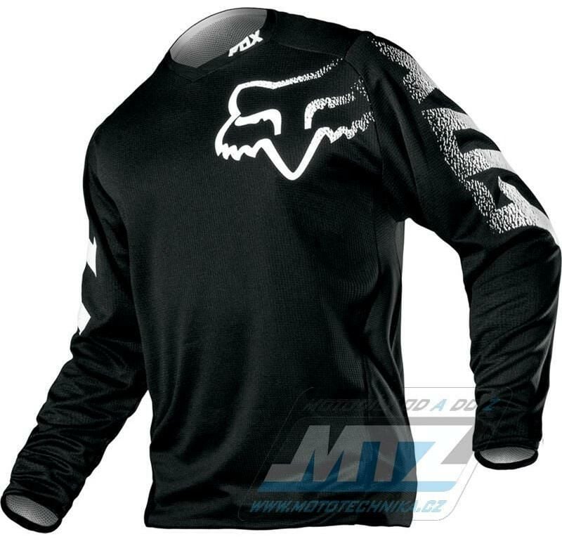 Obrázek produktu Dres motokros FOX BLACKOUT JERSEY - černý - velikost M FX12336-001-M