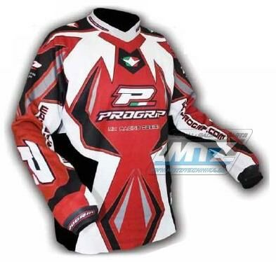 Obrázek produktu Dres motokros PROGRIP 7010 LINE - červený - velikost M PG7010-04-M