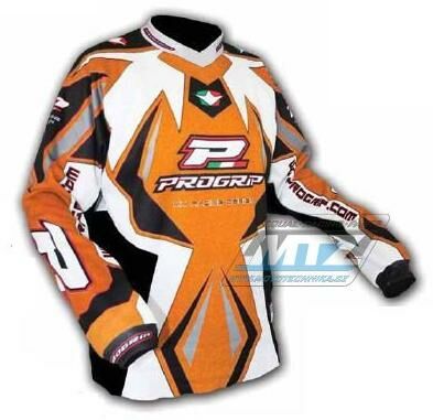 Obrázek produktu Dres motokros PROGRIP 7010 LINE - oranžový - velikost M PG7010-07-M
