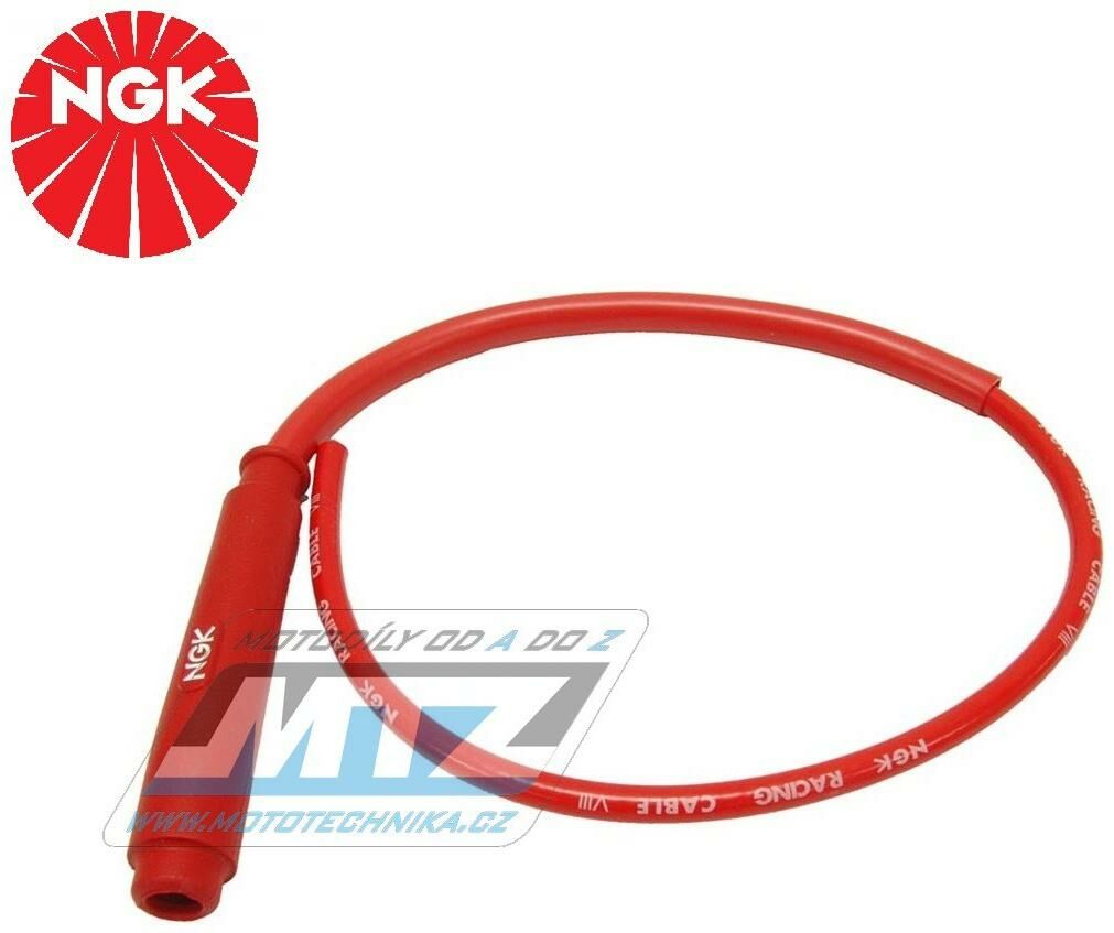 Obrázek produktu Fajfka NGK SD05FM (silikonová) s kabelem 0,5m kompletní - NGK RACING CR1 NGKRACING-CR1